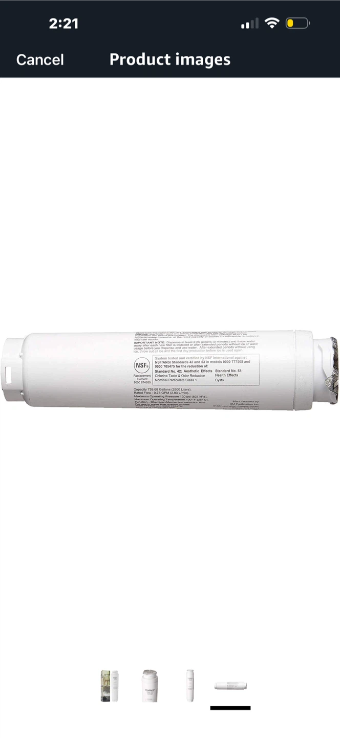 UltraClarityfor refrigerators (Bosch, Siemens, Gaggenau y Neff) - photo 4