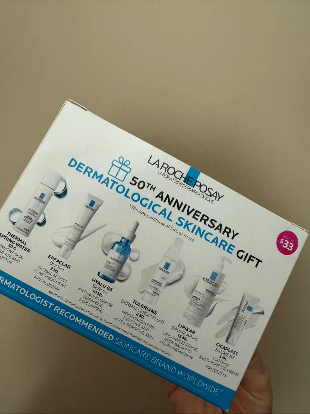 La Roche-Posay 50th Anniversary Skincare Gift Set