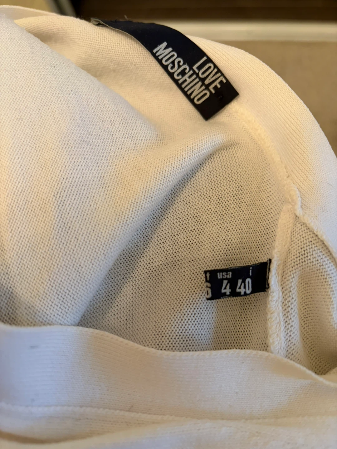 LOVE MOSCHINO White Cardigan - US 4 - photo 3