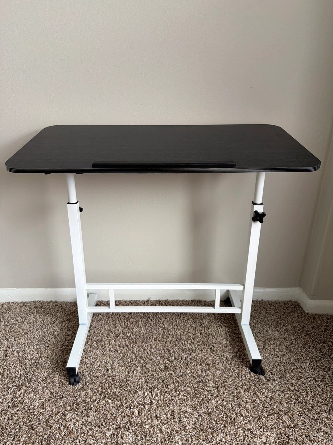 Adjustable Rolling Laptop Desk - photo 2