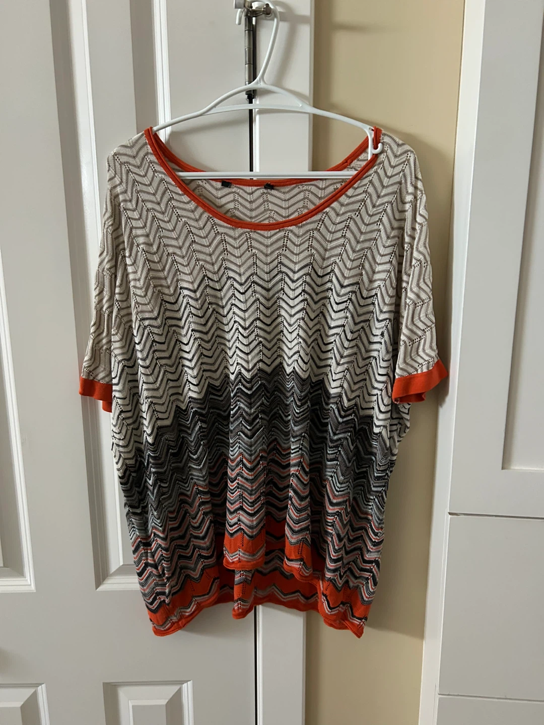 Lightweight Chevron Knit Sweater