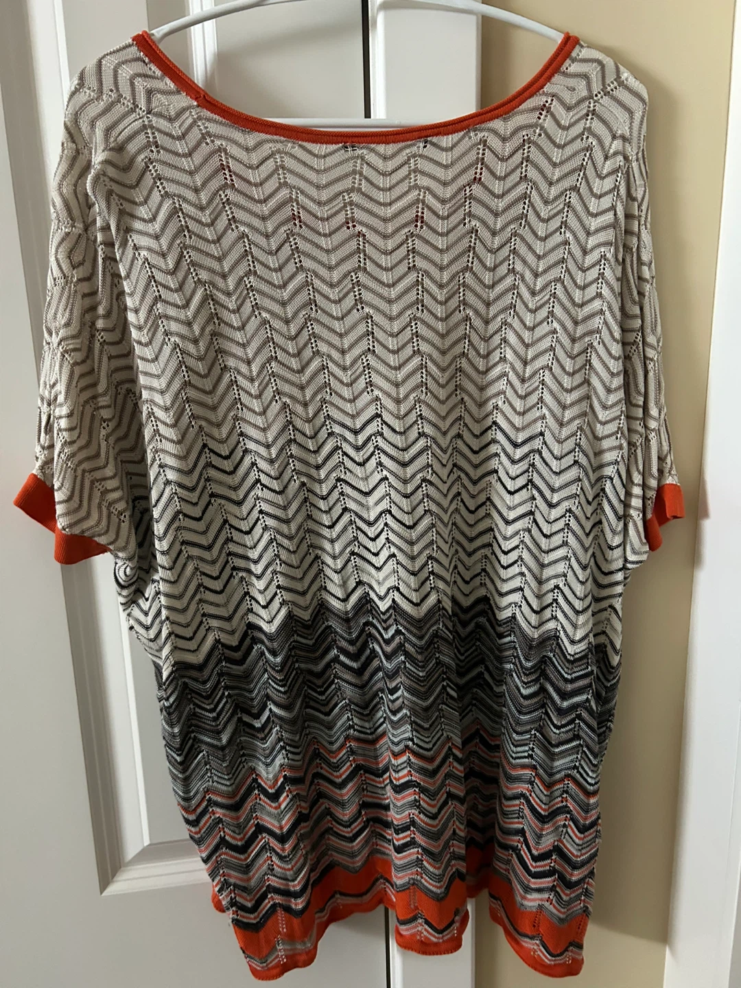 Lightweight Chevron Knit Sweater - photo 3