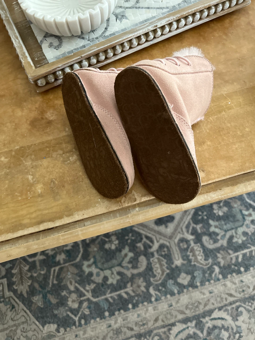 Pink Ugg-style Baby Boots - photo 2