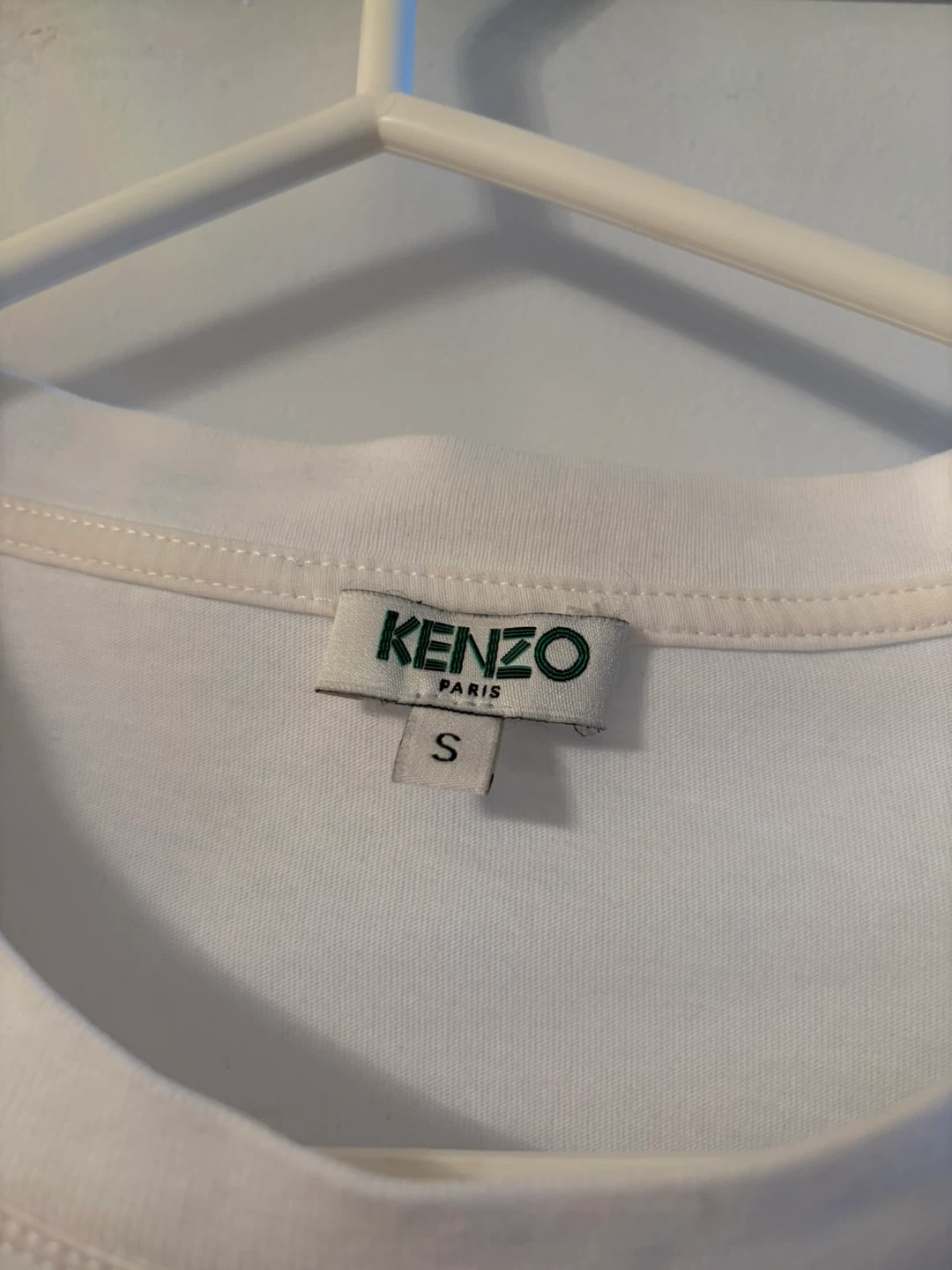 Kenzo Paris White Jungle Tiger T-Shirt Size S - photo 2