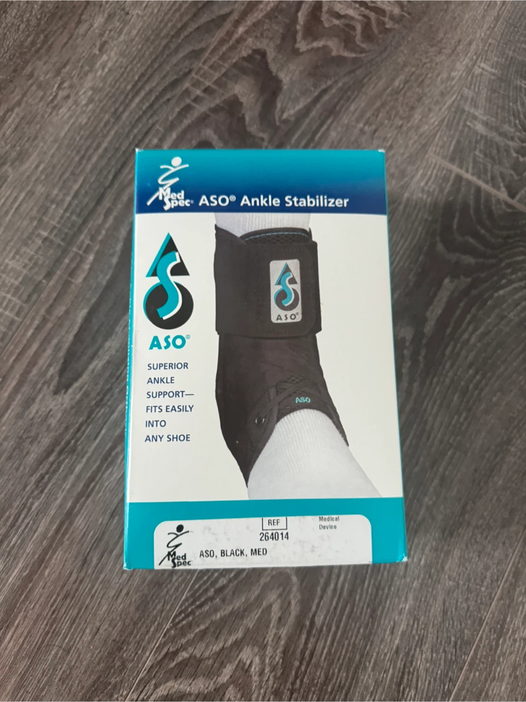 ASO Ankle Stabilizer - Black - M - photo 2