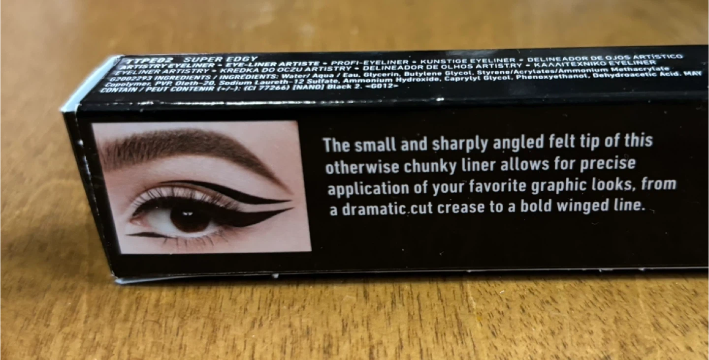 NYX Professional Makeup-Super Edgy Artistry Liner - Black - photo 3