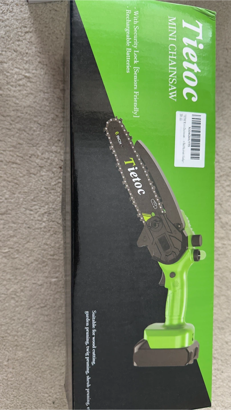 Tietoc Mini Chainsaw Cordless 6 Inch - photo 2