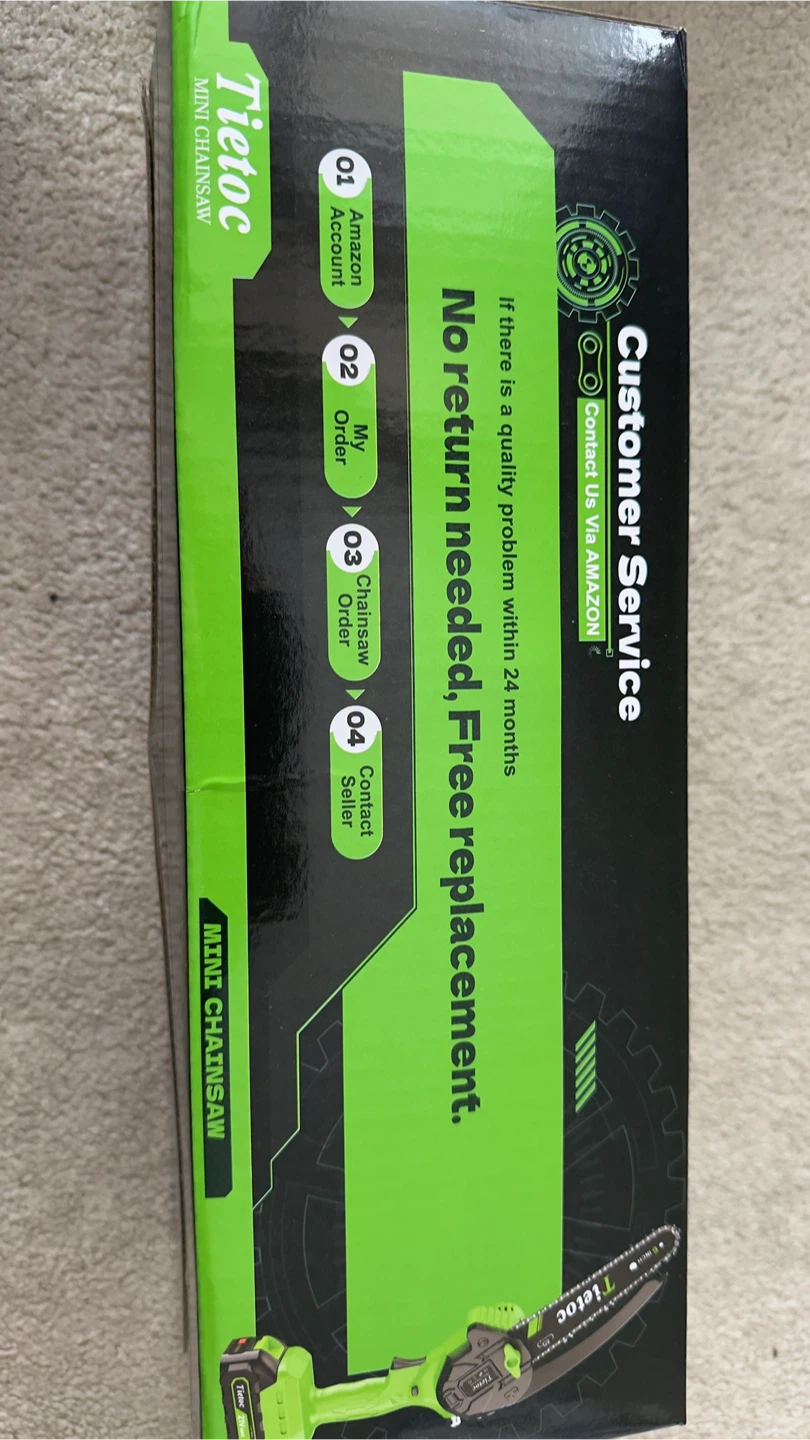 Tietoc Mini Chainsaw Cordless 6 Inch