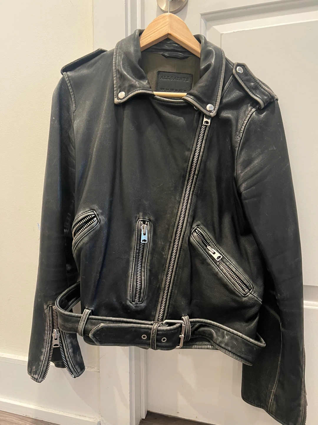 Vintage Leather ALL-SAINTS Jacket