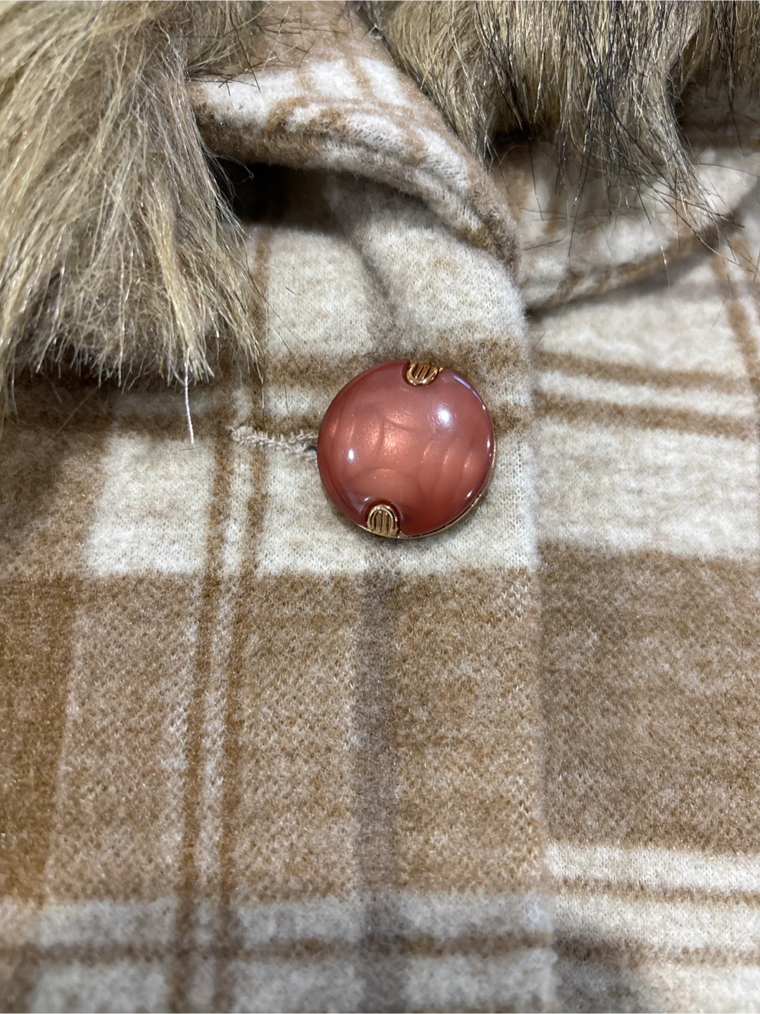 Avezzi Pearson's Designer Wear Plaid Coat Size M - photo 4