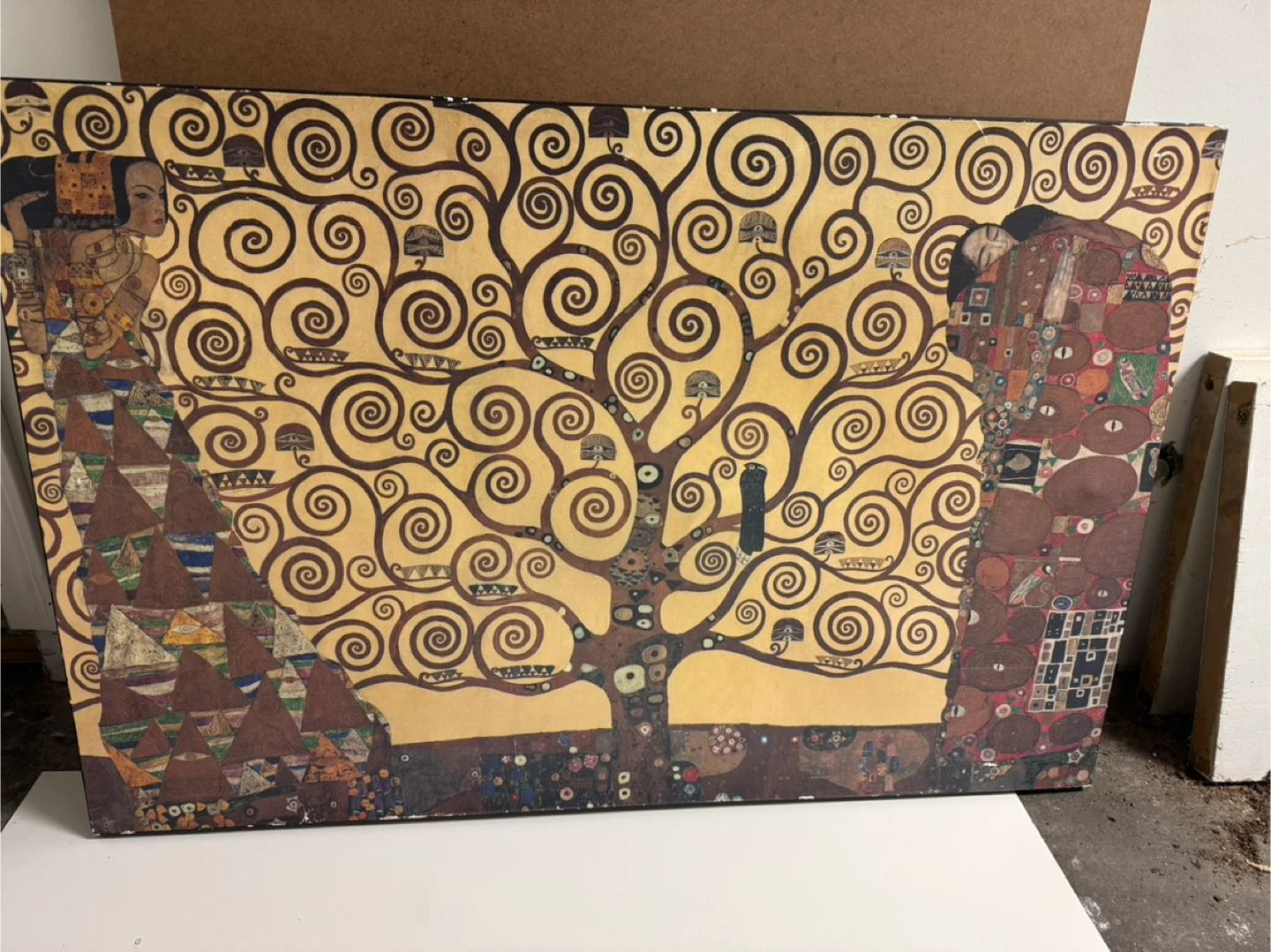 Gustav Klimt The Tree of Life Canvas Wall Art