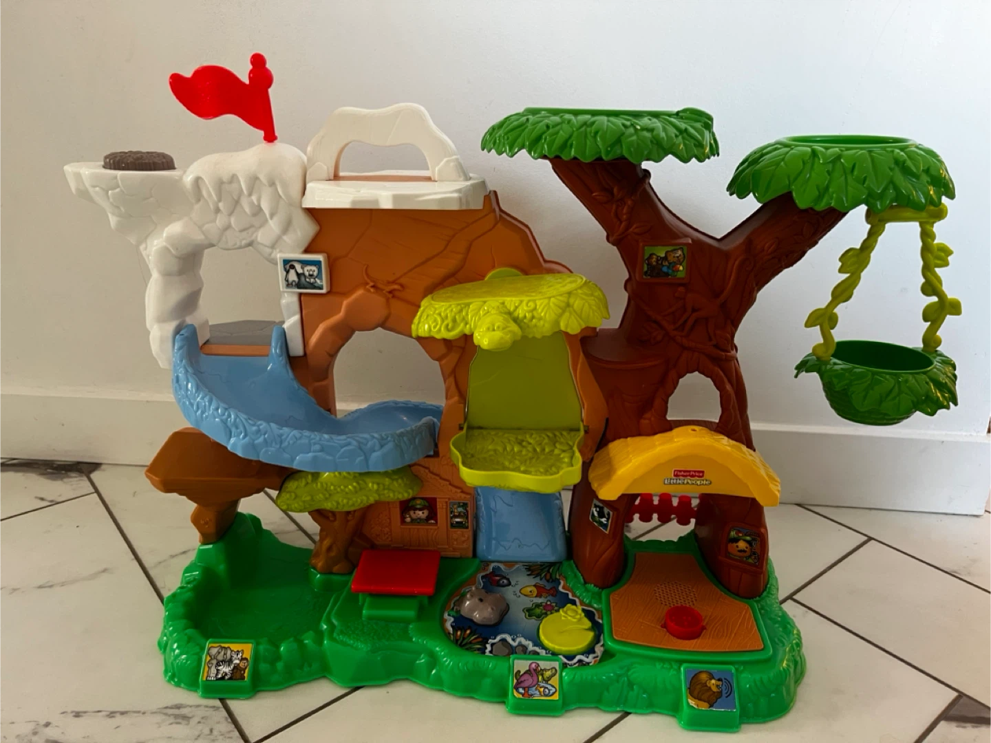Fisher-Price Little People Animal Park and Truck playset