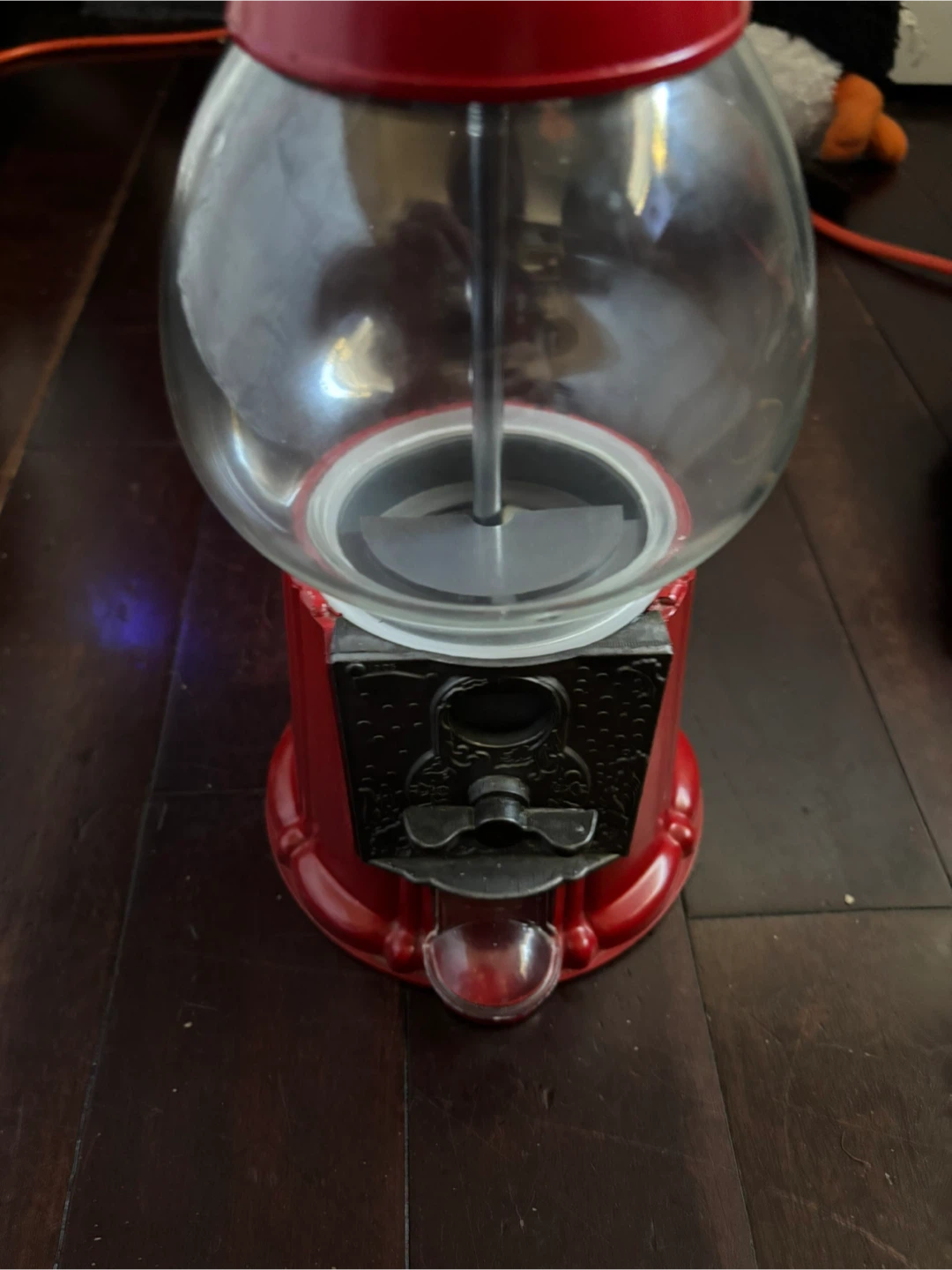 Vintage Red Gumball Machine - photo 2