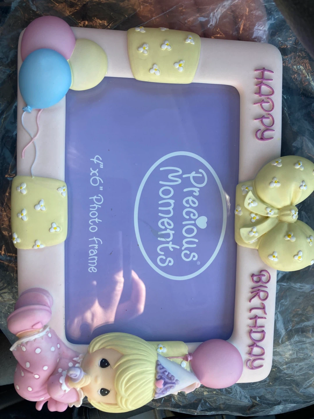 Precious Moments "Happy Birthday" Photo Frame