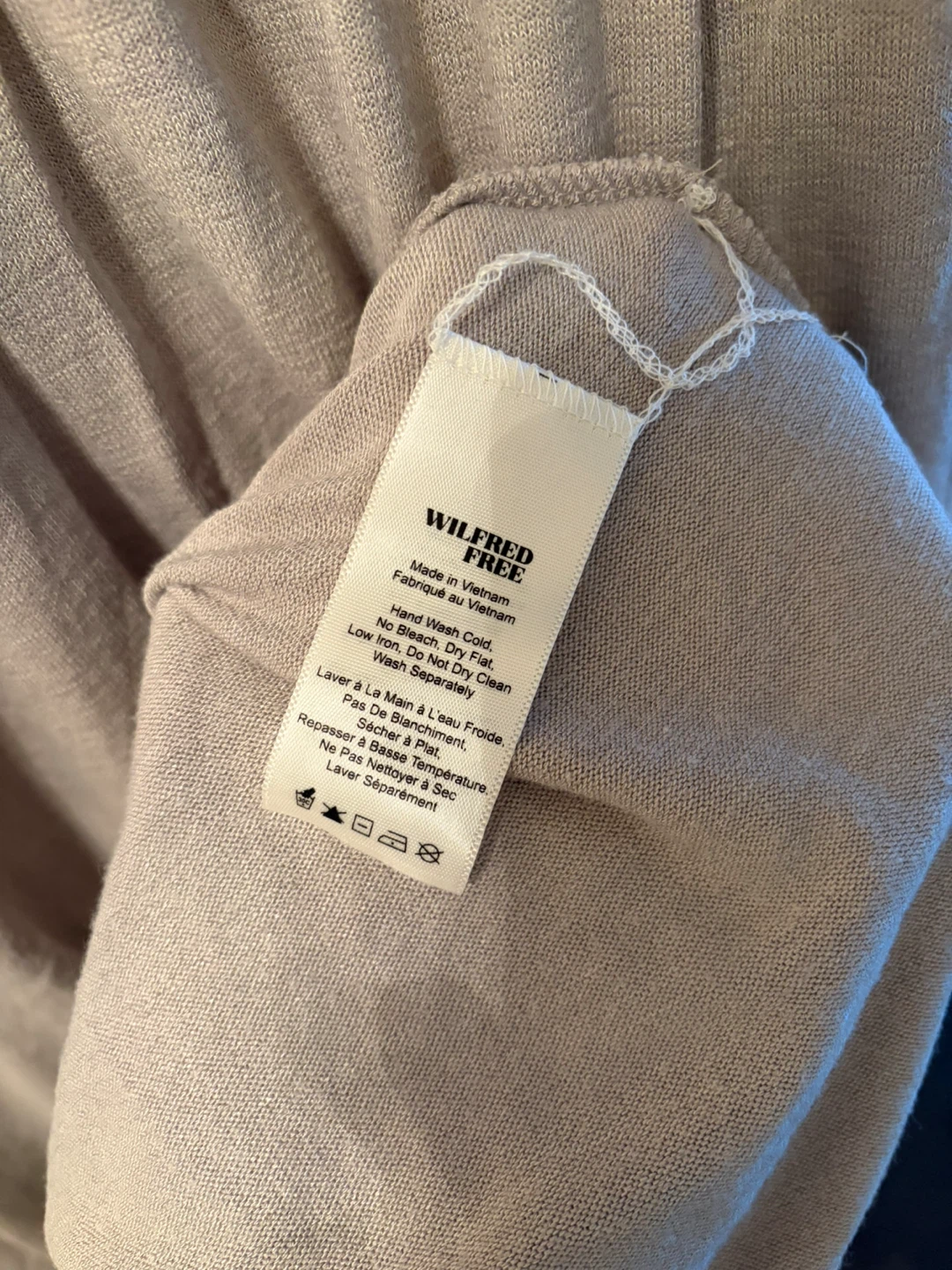 Wilfred Free Grey/lilac Sleeveless Midi Dress - photo 4
