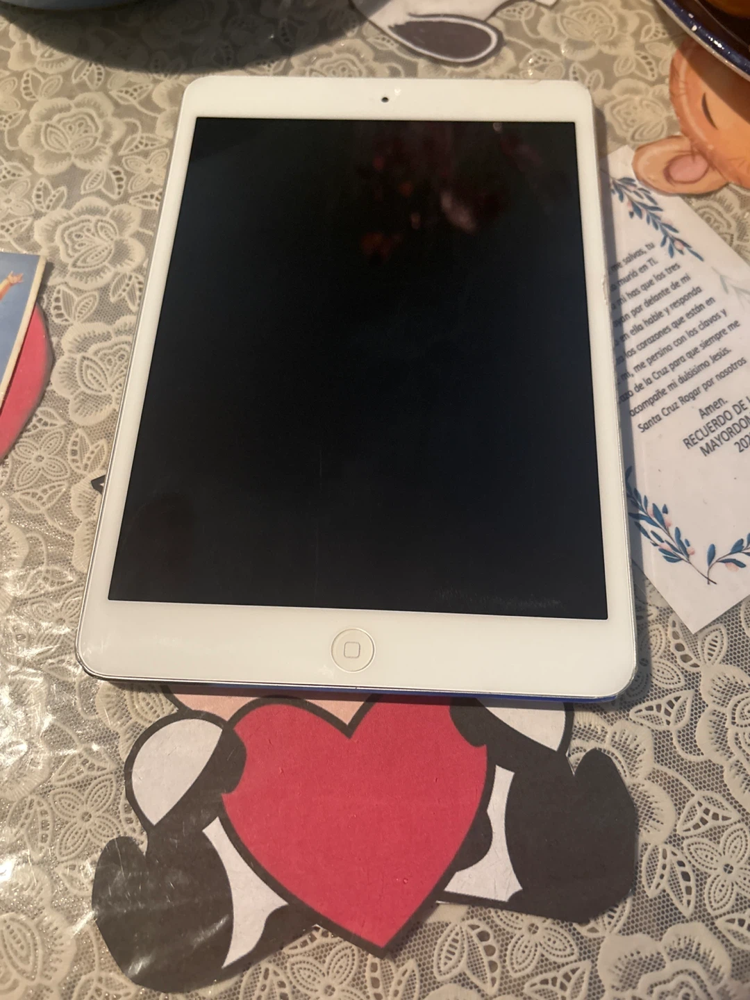 Apple iPad Mini (1st Gen) A1432 Wi-Fi 16GB Silver- Apple ID lock - photo 2