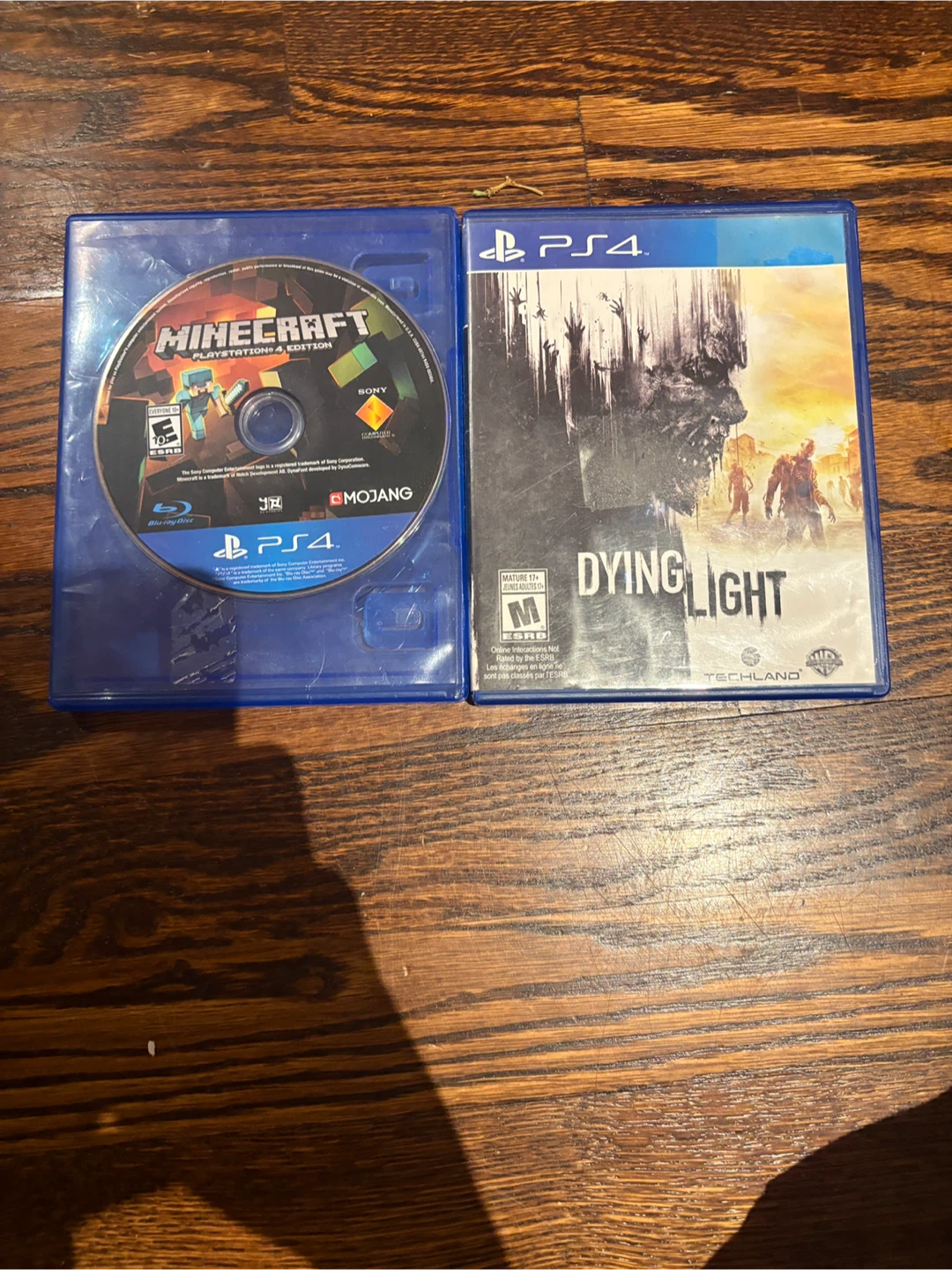PS4 Minecraft & Dying Light
