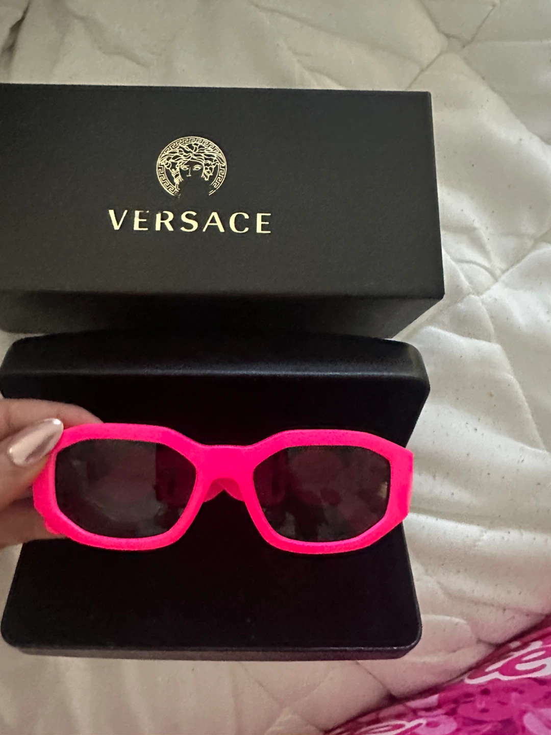 Versace Sunglasses - Neon Pink