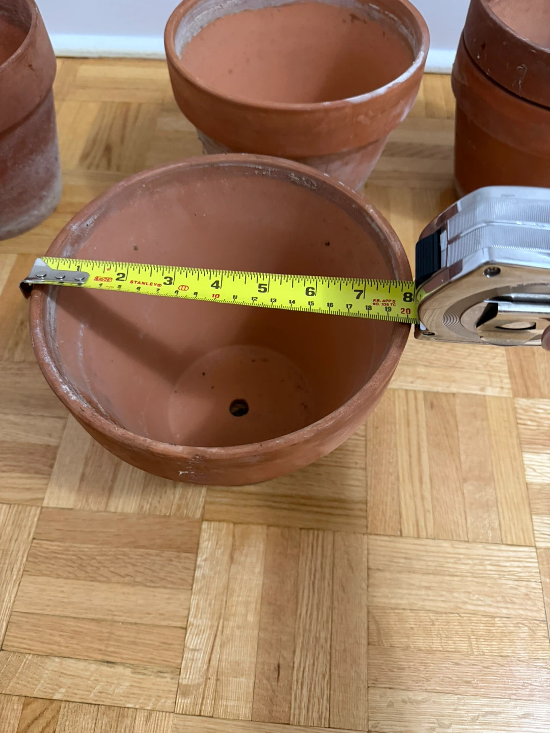 Terracotta Plant Pots and Saucers - photo 4