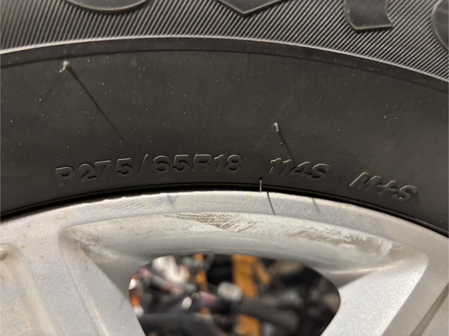 2020 F150 - Firestone Winterforce 2 Tires with rims- P275/65R18 - photo 4