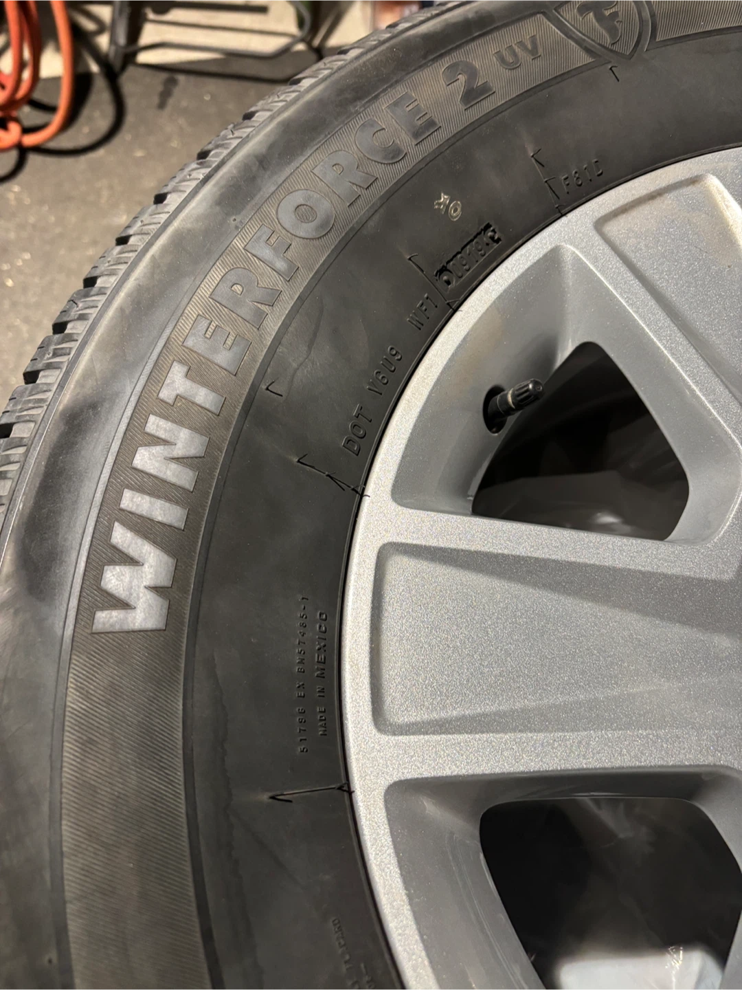 2020 F150 - Firestone Winterforce 2 Tires with rims- P275/65R18 - photo 3