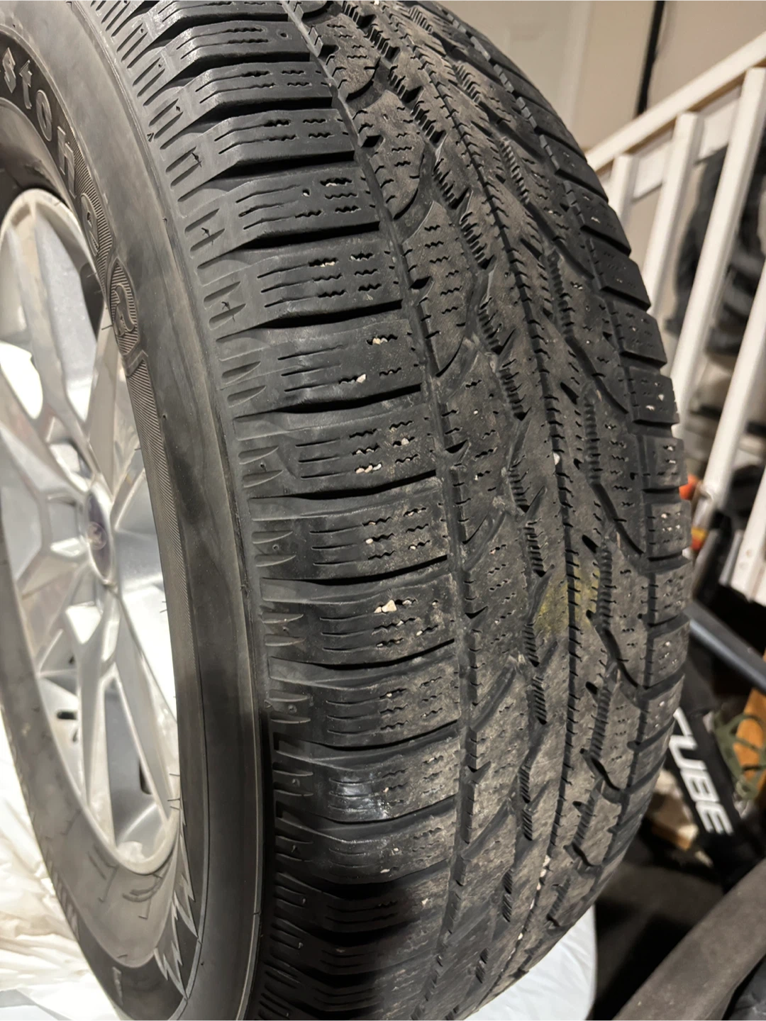 2020 F150 - Firestone Winterforce 2 Tires with rims- P275/65R18 - photo 2