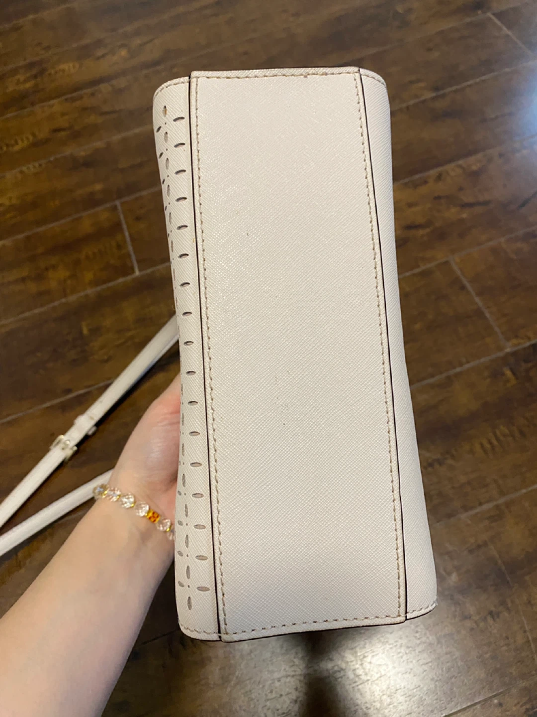 Kate Spade New York Satchel Perforated Leather Handbag - photo 4