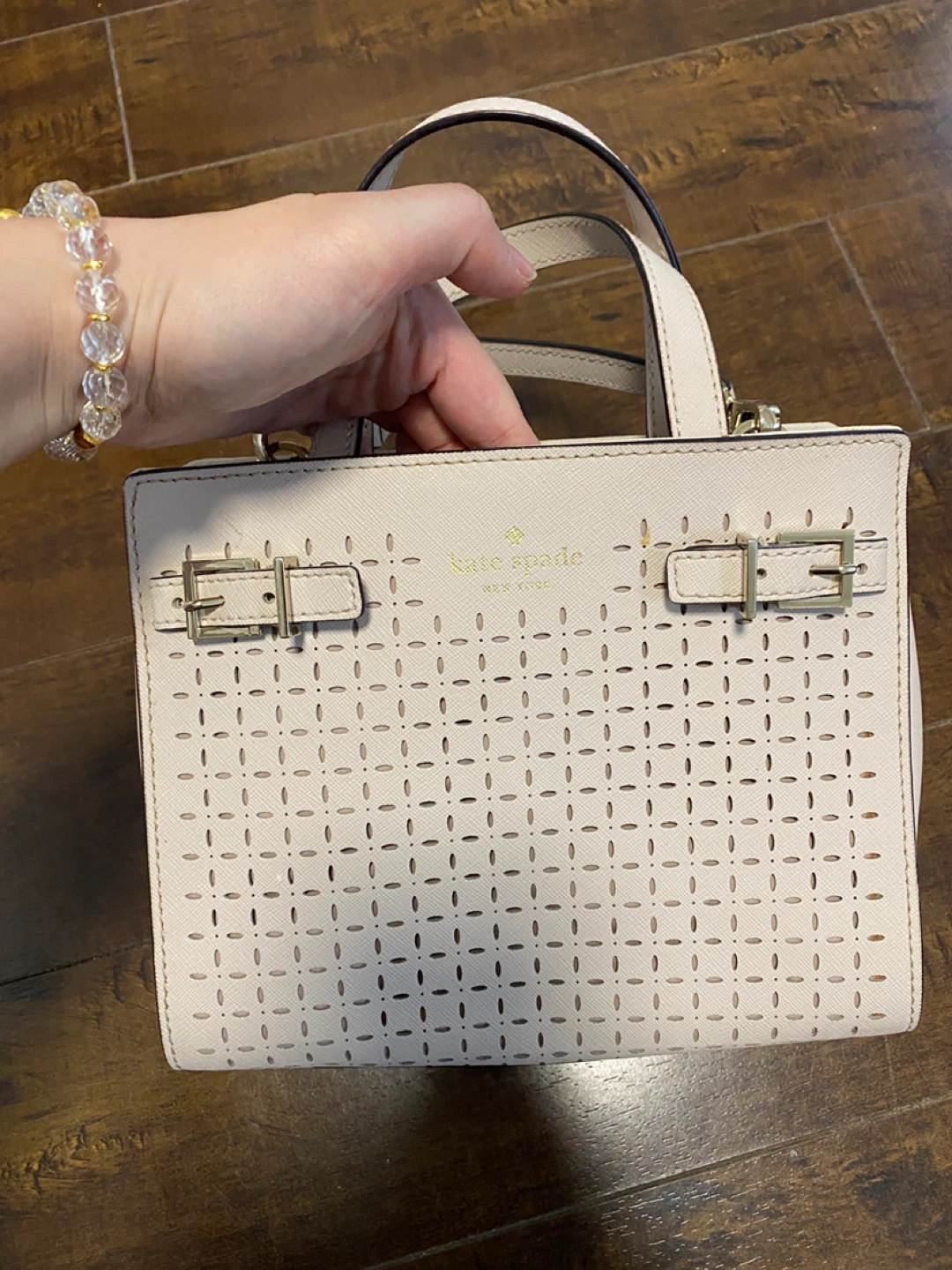 Kate Spade New York Satchel Perforated Leather Handbag - photo 5