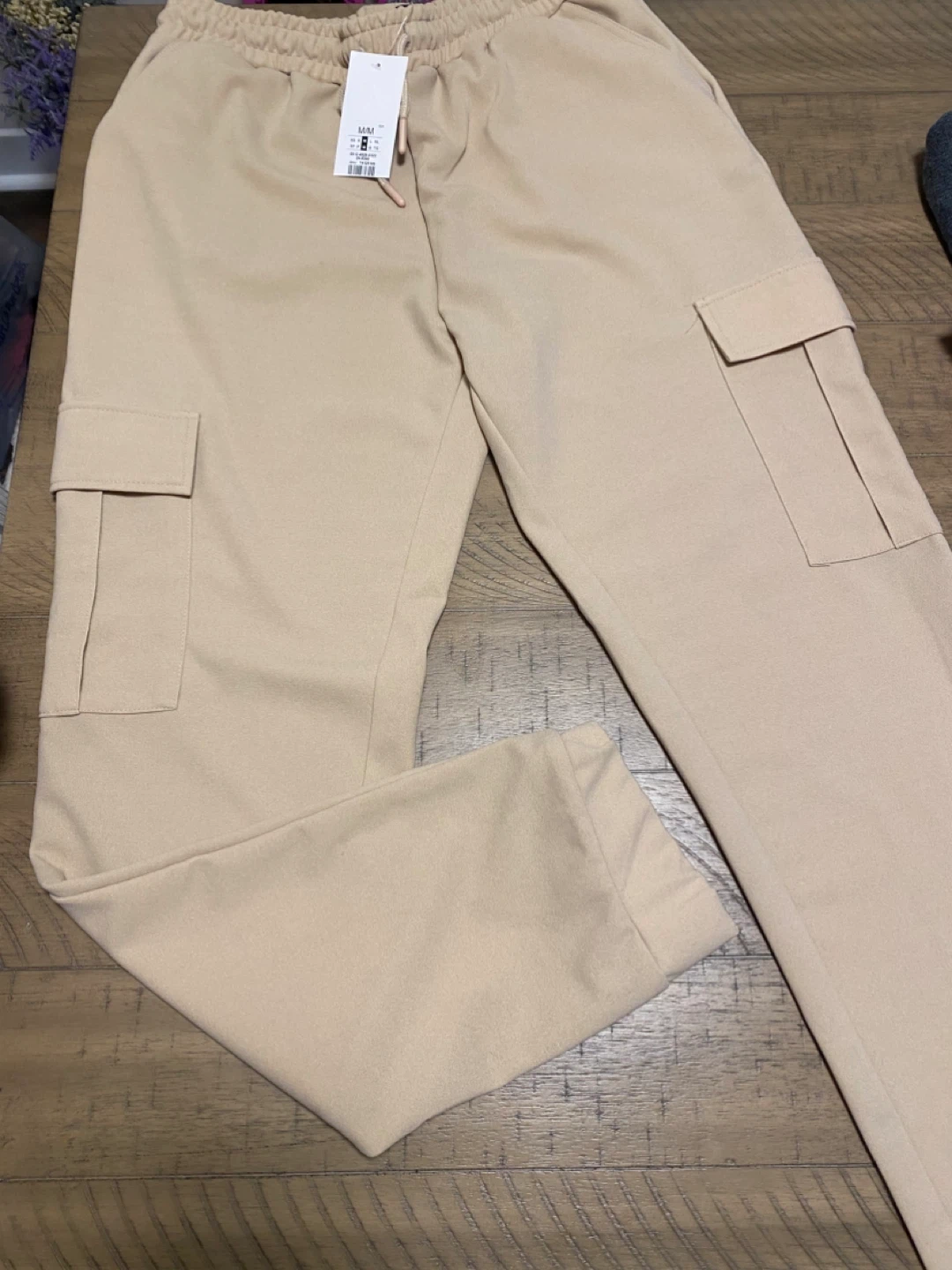 Beige Cargo Pants M/M