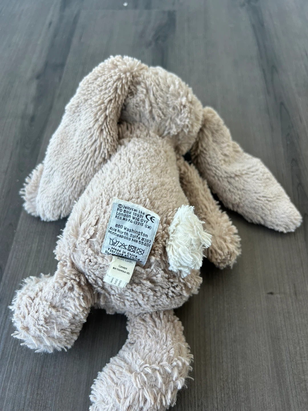 Original Jellycat Bashful Bunny Plush Toy - Beige - photo 4