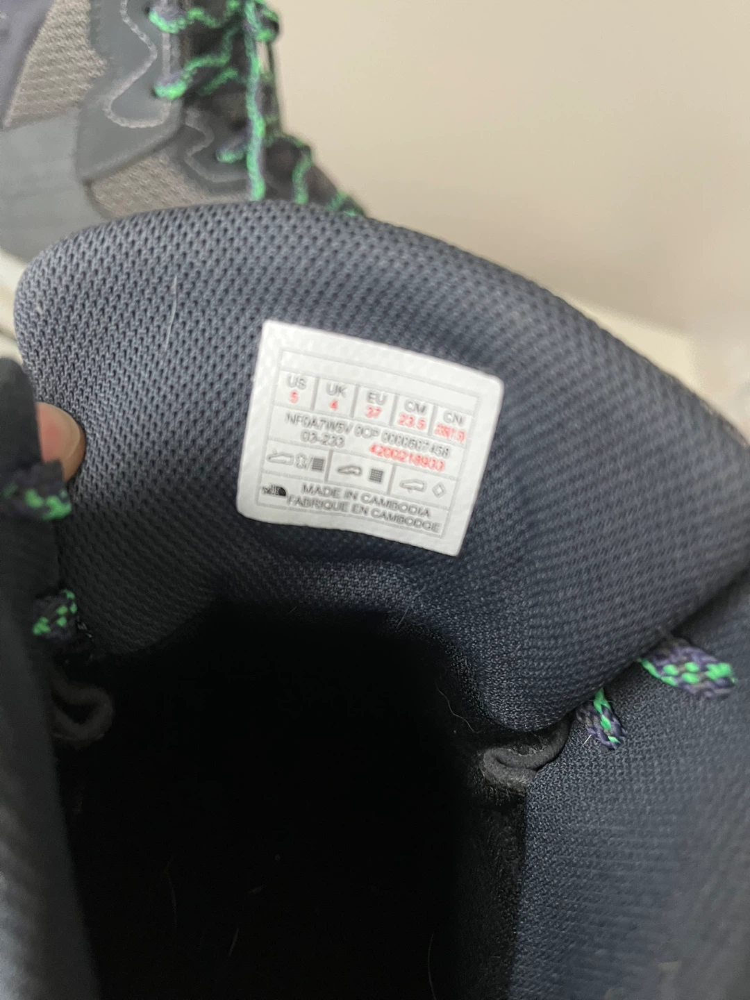 The North Face Hiking  Boots Size 5 - photo 4