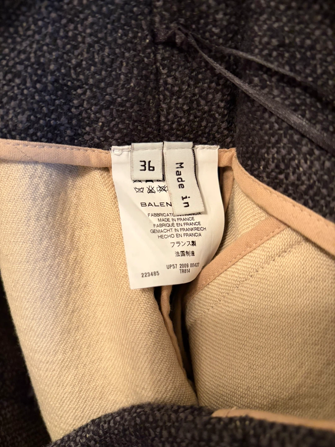 Balenciaga Women's Wool Skirt Size 36 (S) - photo 5