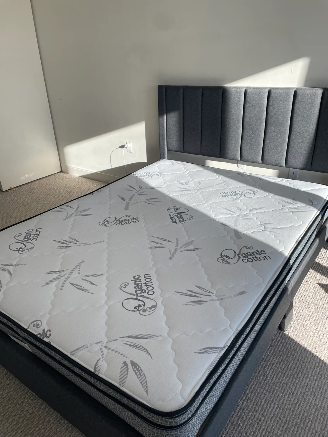 Modern Upholstered Bed Frame + (Euro Top) Mattress - photo 4