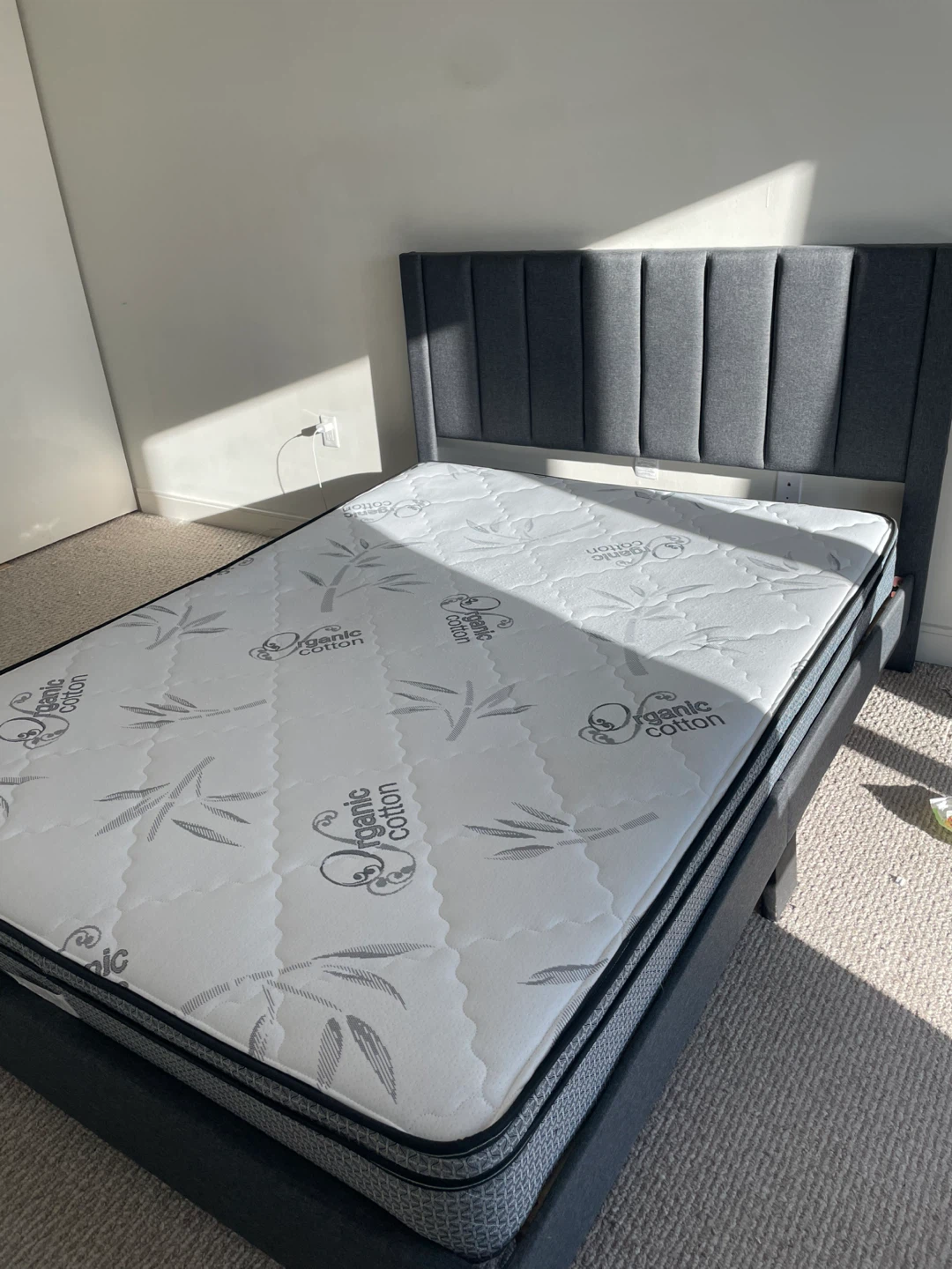 Modern Upholstered Bed Frame + (Euro Top) Mattress - photo 5