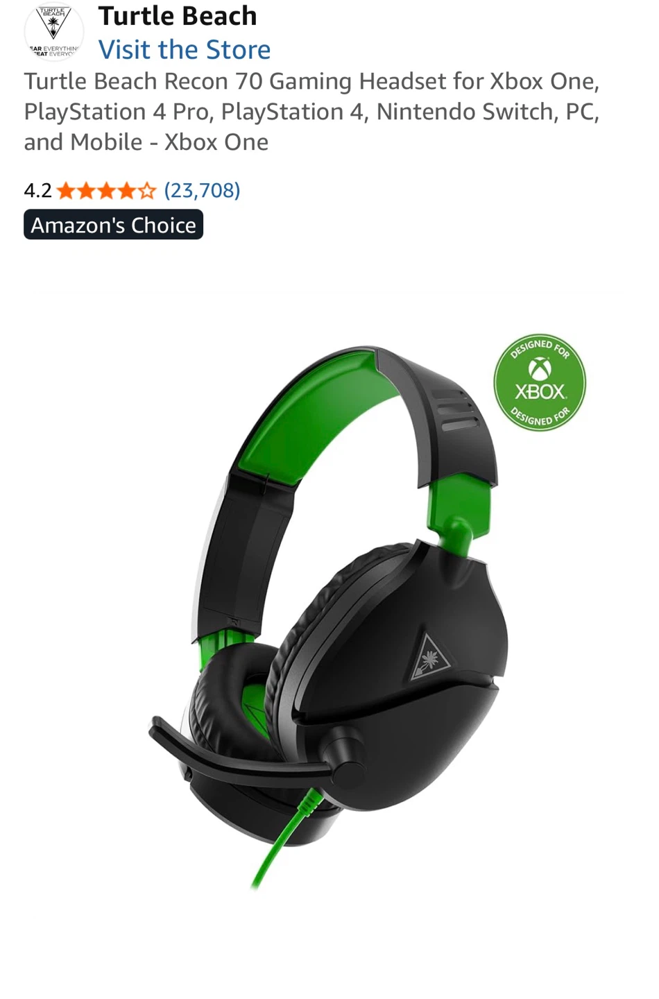🎧 Turtle Beach Gaming Headphones – Great Condition