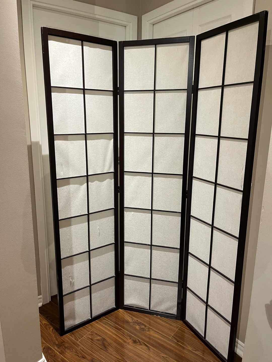 Elegant 3-panel room divider/partition - photo 2