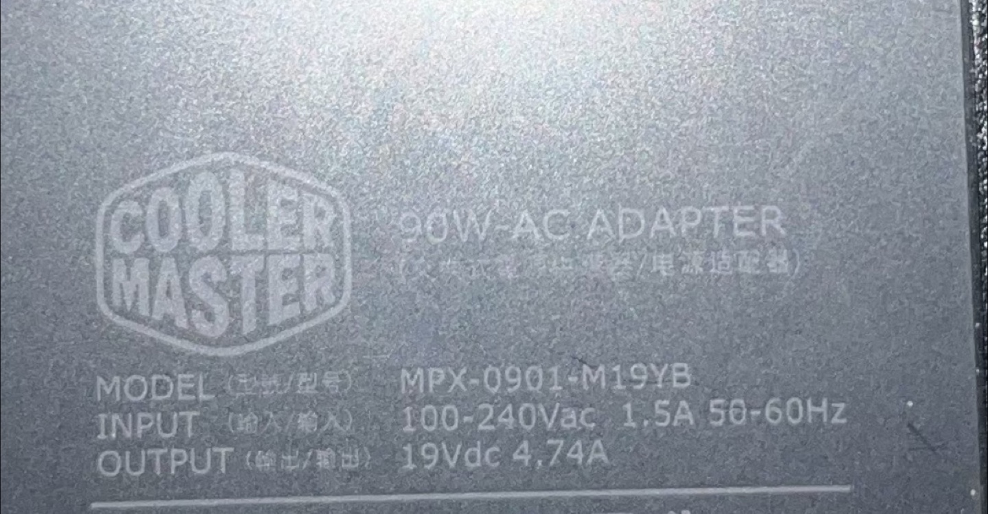 90W AC Adapter MPX-0901-M19YB - photo 5