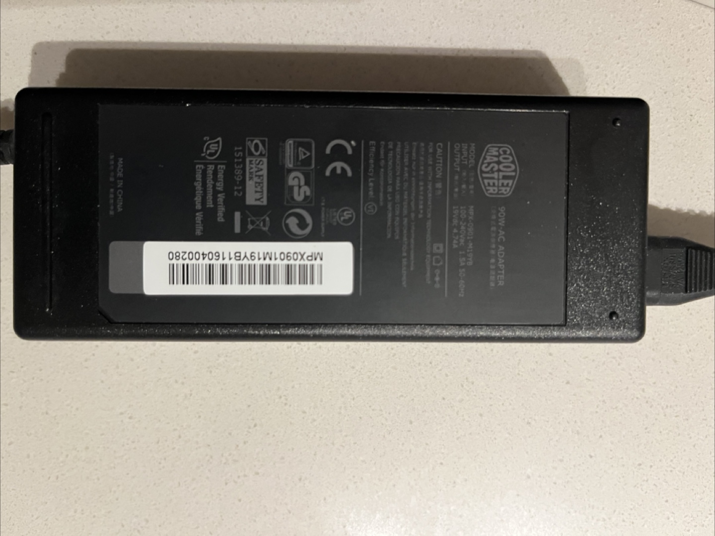 90W AC Adapter MPX-0901-M19YB - photo 3