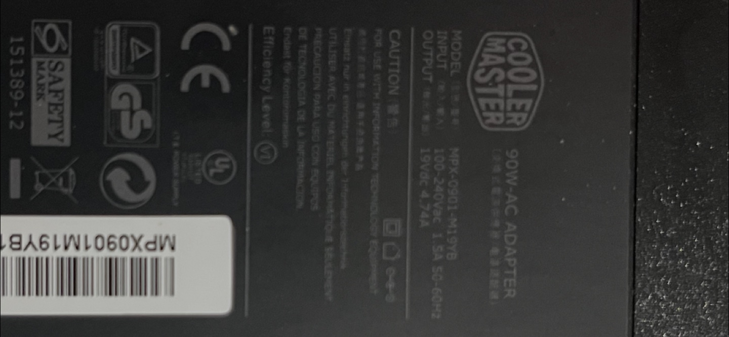 90W AC Adapter MPX-0901-M19YB - photo 4