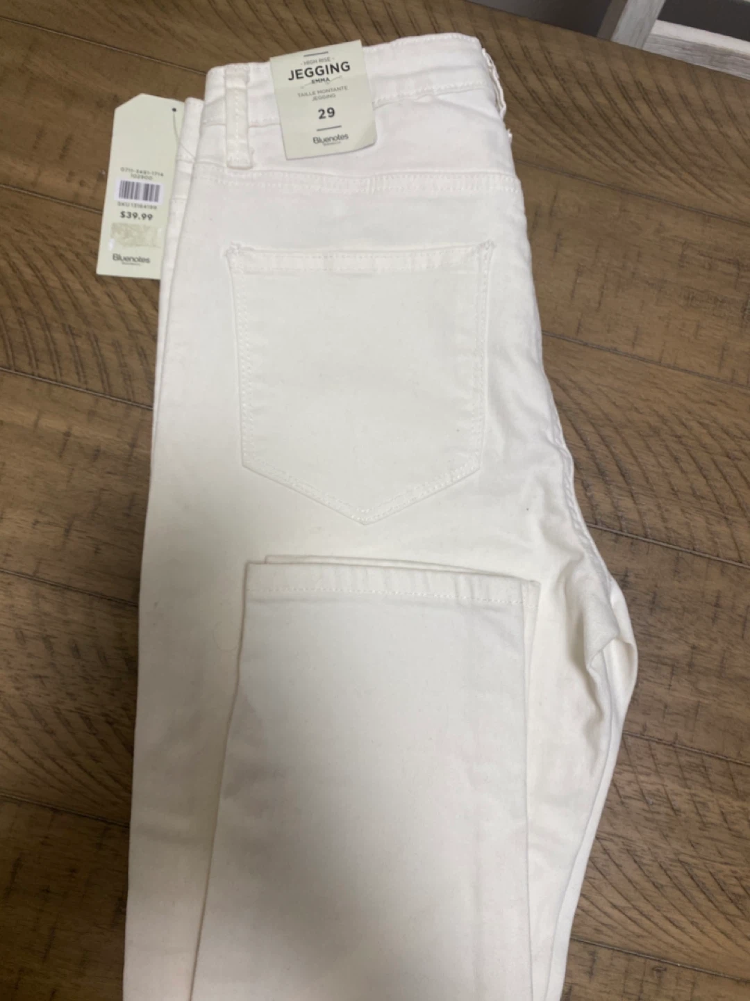 Bluenotes White Emma High Rise Jegging Jeans - Size 29 - photo 4