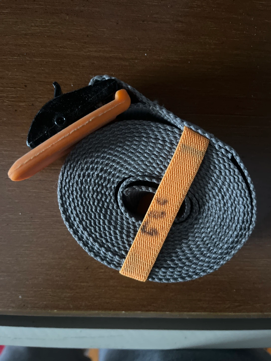 Gray Ratchet Strap