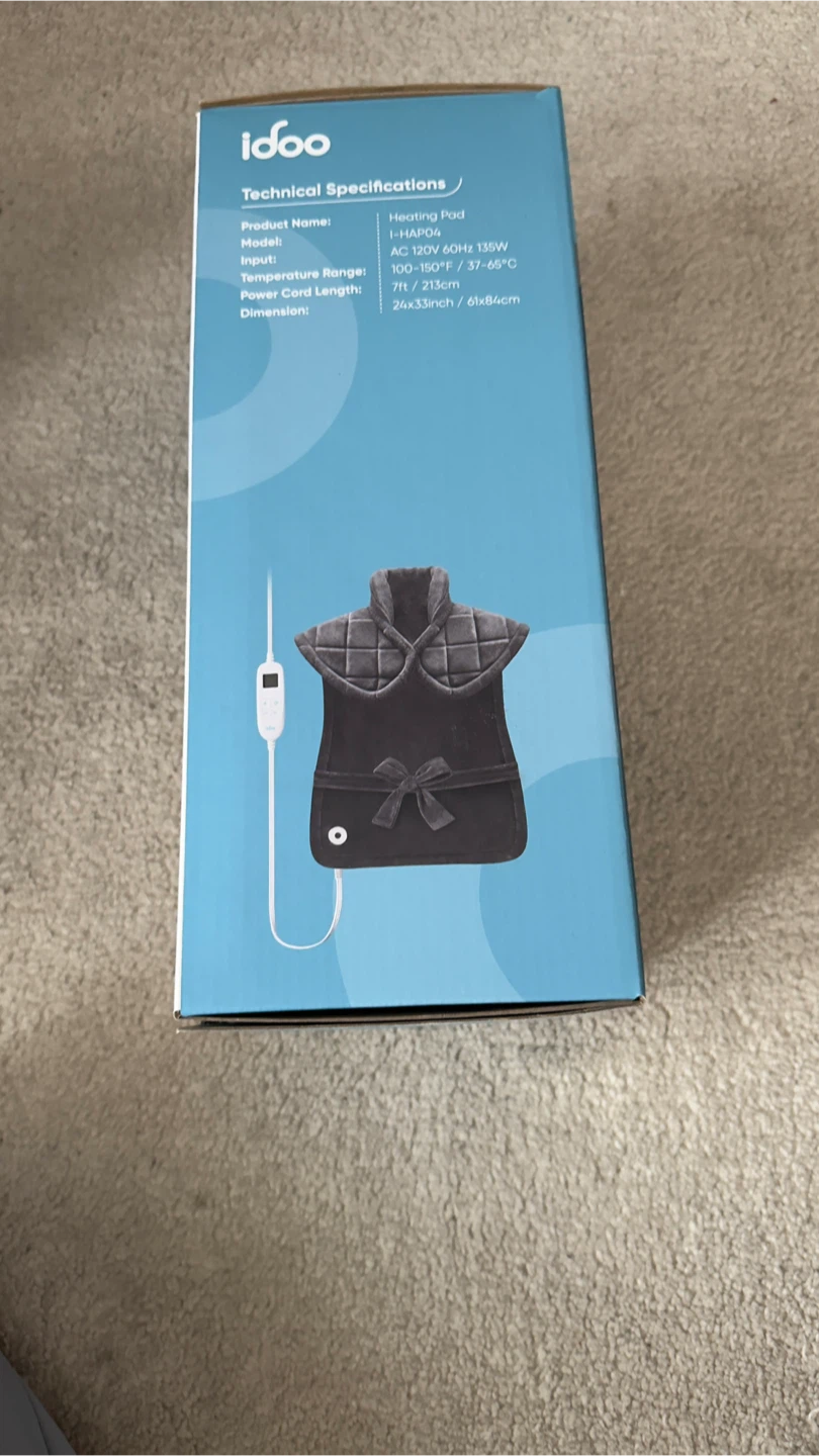 idoo Heating Pad for Neck and Shoulder - photo 5