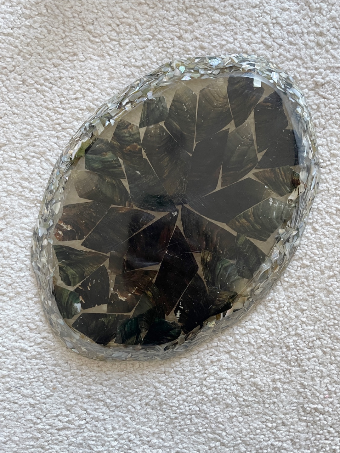 Decorative Tray with Mother of Pearl Inlay - photo 3