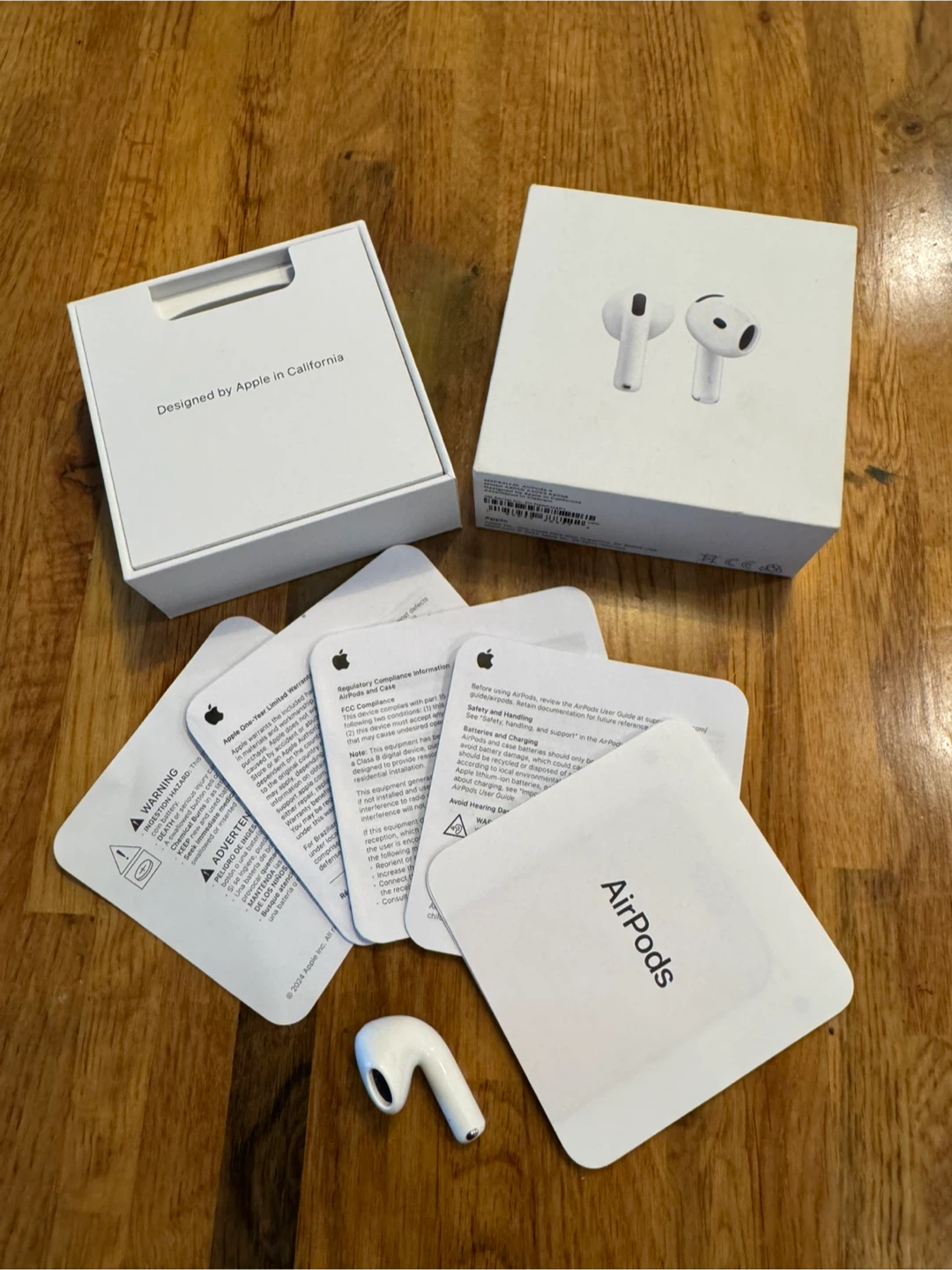 Apple AirPod 4 (MXP63LL/A) - only left side - photo 4