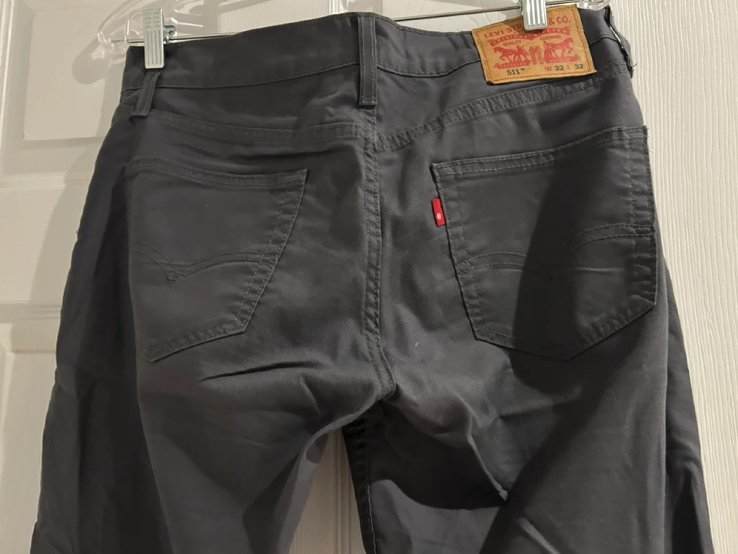 Levi's 511 Slim Fit Jeans W32 L32 Charcoal Grey - photo 3