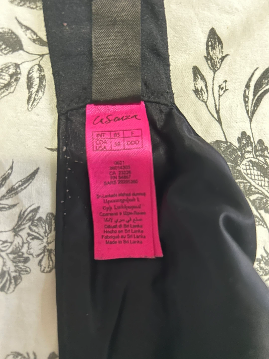 La Senza Black Bra - Size 38DD - photo 3