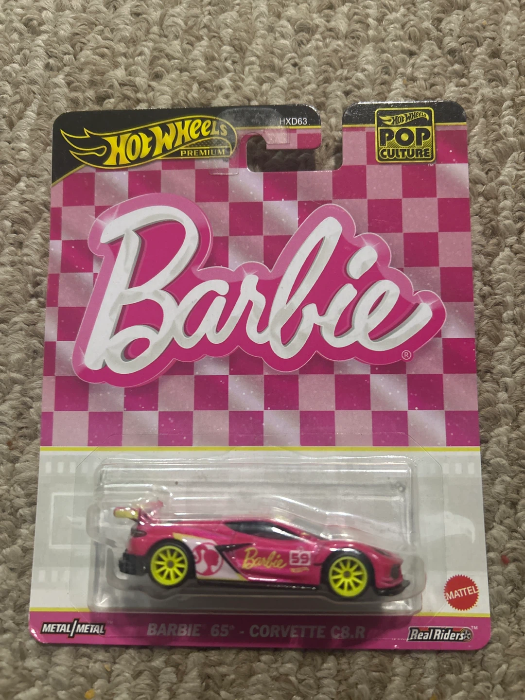 Hot Wheels Barbie '65 Corvette C8.R Pop Culture
