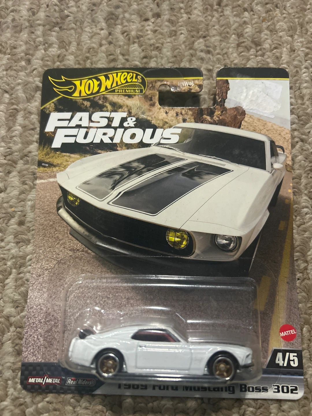 Hot Wheels Premium Fast & Furious 1969 Ford Mustang Boss 302