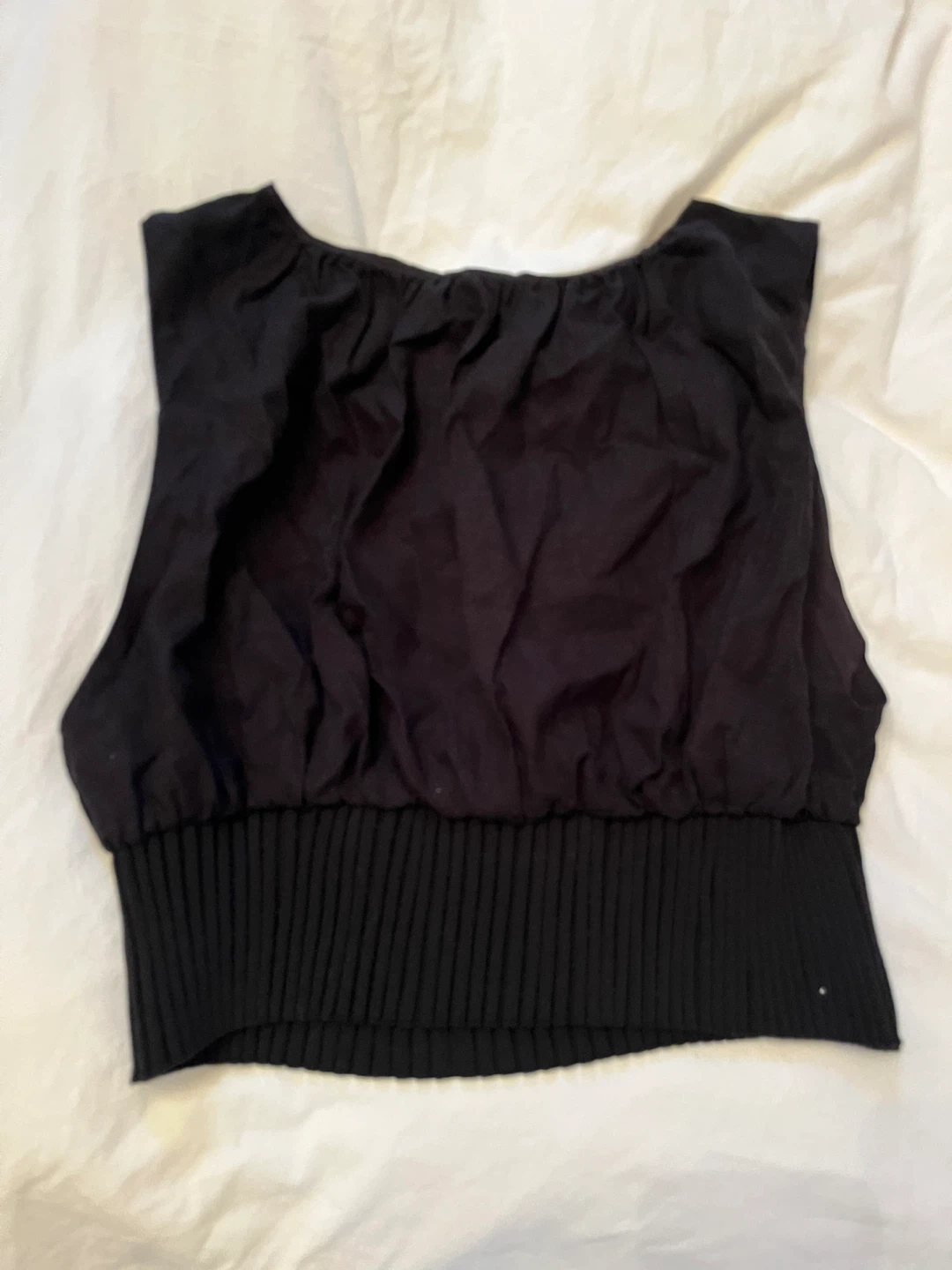 SHEIN Black Sleeveless Top