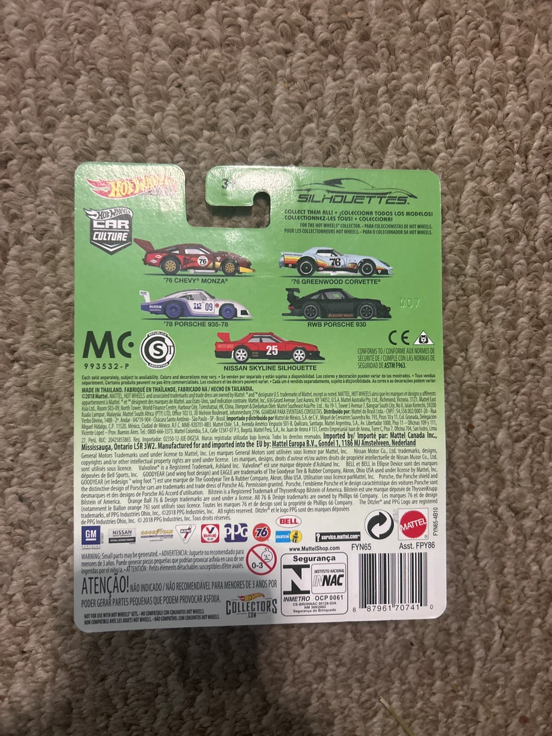 Hot Wheels Premium 76 Greenwood Corvette Diecast Car - photo 2